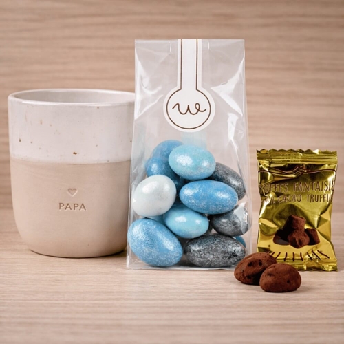 Lille gave med Blå Studenter flag